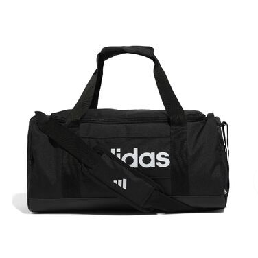 Сумка Adidas Unisex Essentials Linear Duffelbag Medium S Чорний / Чорний / Білий