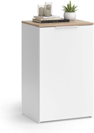 Комод Vicco Wido, білий, 50 x 80 см з полицею