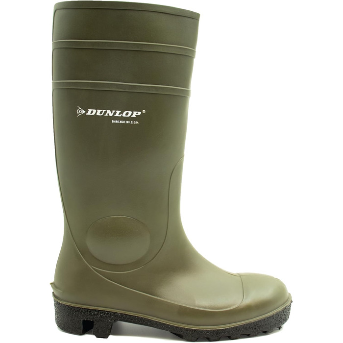 Захисні чоботи DUNLOP Purofort, розмір 40 EU, зелені