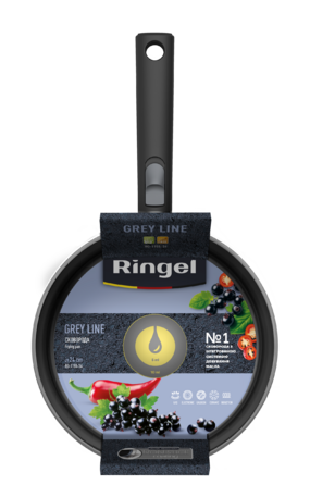 Сковорода зі знімною ручкою Ringel Grey Line 24 см (7138157)