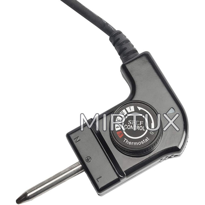Гриль-кабель MIRTUX з терморегулятором, модель CTW-300, потужність 250 В, 10 А, підходить для різних моделей брендів Jata, Princess, Fagor.