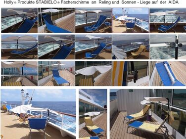 Складаний алюмінієвий кемпінговий стіл - STABIELO - Ширина 40 x 80 Довжина - 32/61 - з регульованими ніжками