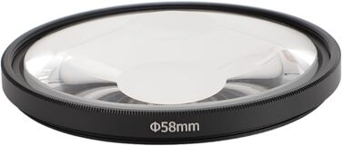 Мм призматичний фільтр обєктива, фільтр ефекту спотворення розмиття, оптичне скло, алюмінієвий сплав, для відеозйомки, портретної фотографії, натюрморту, 55-