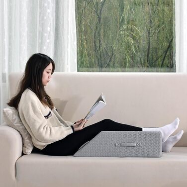 Подушка для підняття ніг HAVARGO з піни з ефектом пам&39яті, для використання після операції, травм або для відпочинку - подушка для підняття ніг, подушка для ніг