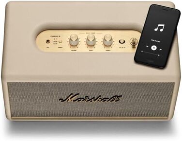 Динамік Marshall Stanmore III Bluetooth - домашня колонка з кремовим кремом