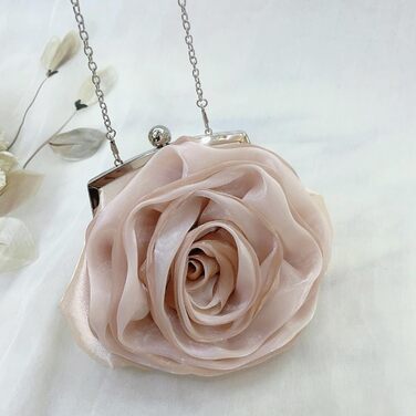 Вечірня сумка-клатч Pahajim для жінок, атласна весільна сумка з квітковим принтом, елегантна сумка через плече, маленька сумочка для весілля, вечірки, побачення, шампанського