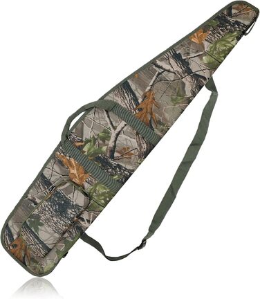 Сумка для гвинтівки AUMTISC 132 см – камуфляж, м’яка підкладка, для страйкболу, пневматики, полювання та стрільби