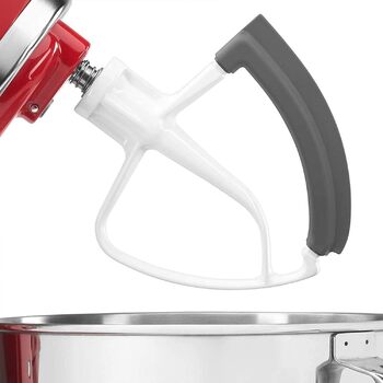 Молотки Flex Edge для KitchenAid, аксесуари KitchenAid, насадки для кухонних гаджетів для блендерів, миски для змішування для мисок на 11,4-5 літрів, молотки з силіконовими краями