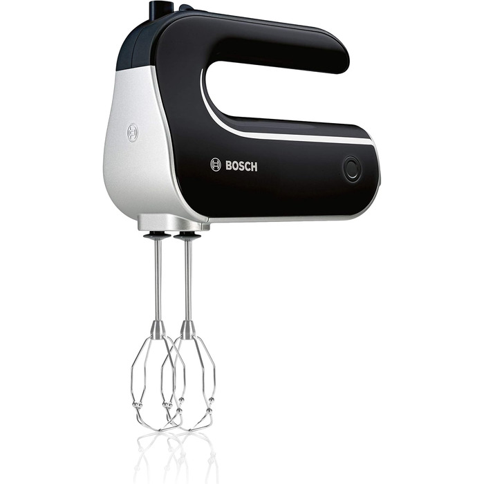 Побутова техніка Bosch MFQ4885EN 2 віночка, 2 гака для тіста з нержавіючої сталі, чорний, 575 Вт Чорний / Хром