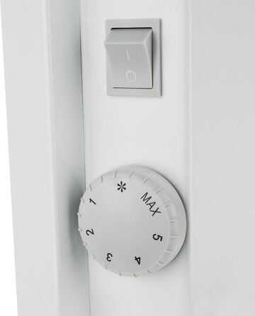 Настінний конвекторний електричний обігрівач Thermoval (1000 Вт)