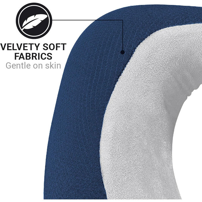 Подушка для шиї Go Travel Memory Dreamer - чорна