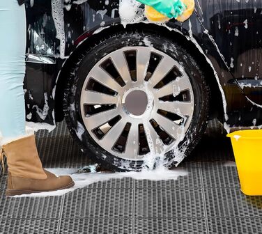 Протиковзкий дренажний килимок Nisorpa 300x90 см, протиковзкі килимки, дренажні мати, гумові килимки товщиною 4 мм, килимки для підлоги для комерційного використання на кухнях, у ресторанах, ванних кімнатах, басейнах, коридорах, вологих приміщеннях та сау