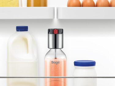 Сумісний з домашньою содовою машиною InFizz Fusion - матова нержавіюча сталь