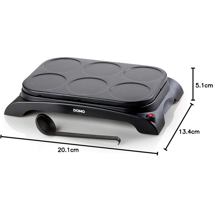 Сімейна млинниця DOMO DO8709P, чорна одинарна