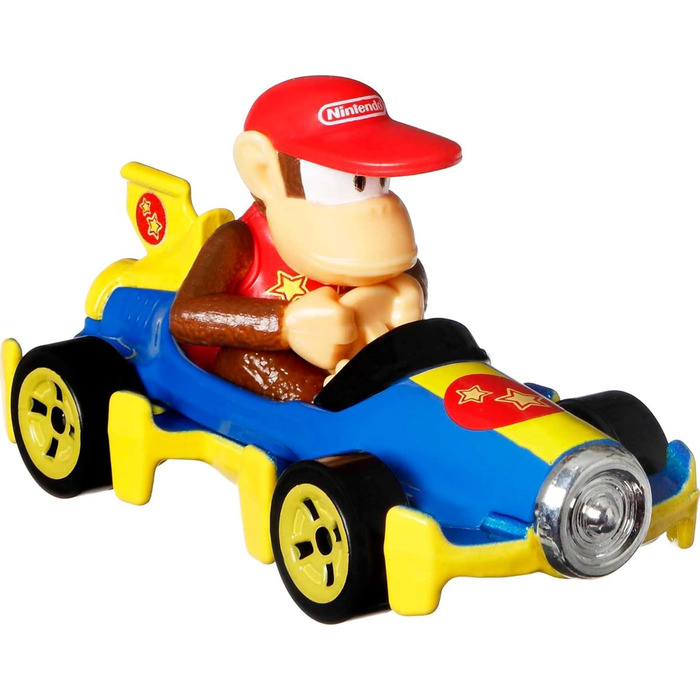 Автомобіль Mario Kart (4 шт.), набір з 4 популярними фігурками, включаючи 1 ексклюзивну модель, іграшка для дітей віком від 3 років, 98 -