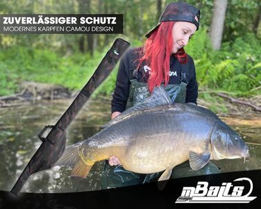 Чохол для вудки Angel-Berger Magic Baits, сумка для вудки з одним вудилищем, чохол для коропа, куртка з одним рукавом для вудки, сумка для вудки