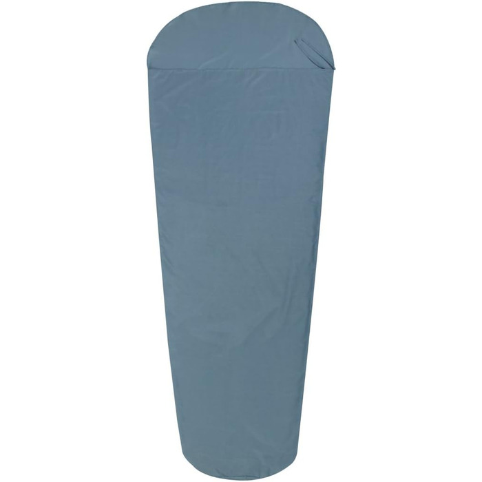 Спальний мішок 10T BW INLET MB Спальний мішок для хати 225x90 см Спальний мішок для мумій Вкладиш 100 бавовна синій
