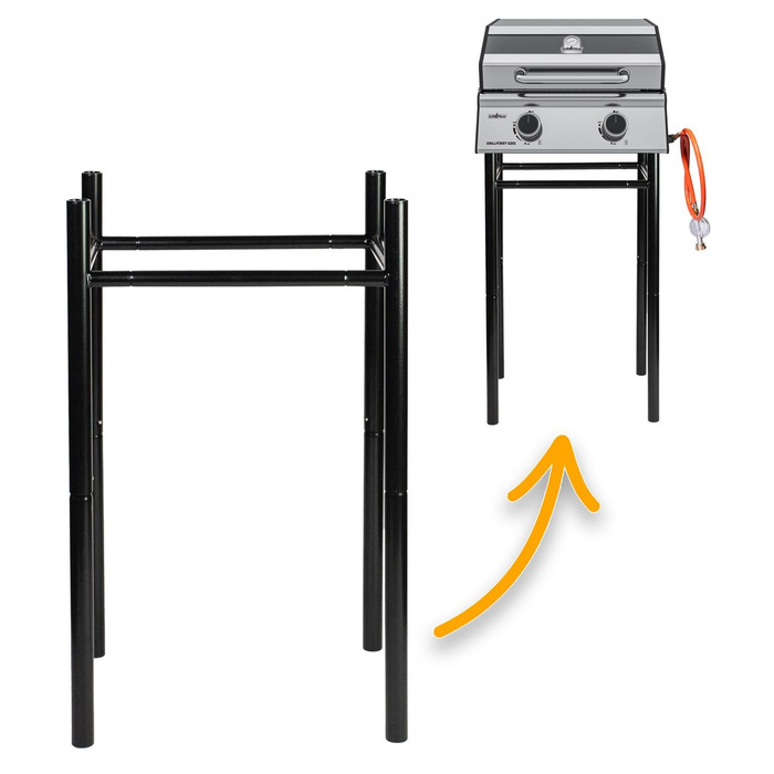 Основа Grillfrst - Підставка для кемпінгового гриля - Гриль для автофургонів - Газовий гриль G201E