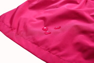 Дитячий плащ для дівчинки, водонепроникний костюм з капюшоном, куртка та штани, комплект одягу з 2 предметів, пурпуровий, 4-5 років