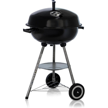 Чайник-мангал ACTIVA Montenegro Преміум-мангал з регульованою подачею повітря, високоякісною решіткою та кришкою Вугільний мангал