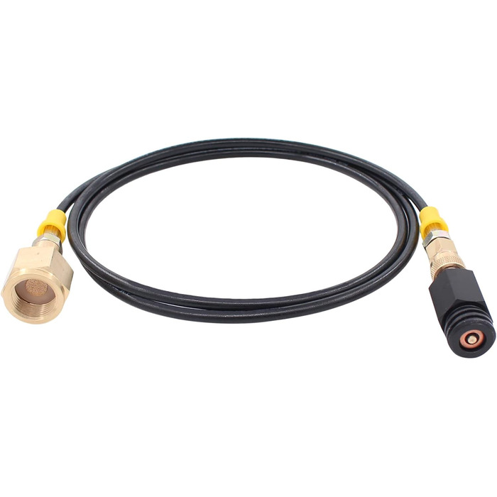 Адаптер бака CO2 Doo Engy Адаптер бака Шланг високого тиску Шланг для соди Адаптер для наповнення циліндра Шланг для Sodastream W21.8-14 DIN477 CO2 баків і більшості машин для газованої води