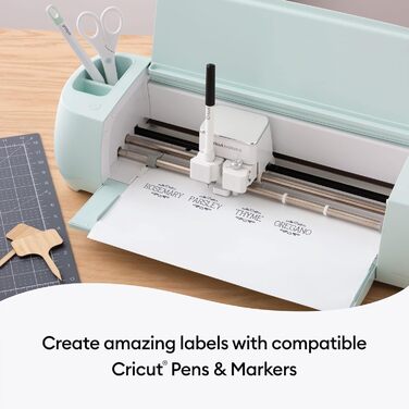 Знімний вініл Cricut Smart Label Прозорий 0,9 м Самоклеючий вініловий рулон Для Explore 3 і Maker, 2010006, чіткий 0,9 м (3 фути) чіткий