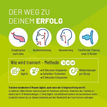 Безкоштовний тренувальний додаток - Причинно ефективний при хропінні, апное сну, розладах сну, ЦМД, скреготінні зубами, болях у щелепі та шиї - Оригінал доктора Берндсена Шварца