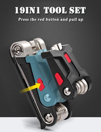 Набір для ремонту велосипедів Twilight Garage, 19-в-1