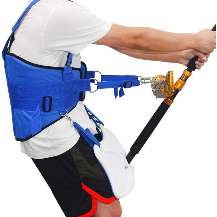 Пояс-тримач для вудок Amagogo Big Game Fishing Belt з м&39якою підкладкою