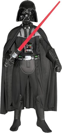 Розкішний дитячий костюм і маска Дарта Вейдера Rubie&39s Boys Star Wars M, як показано