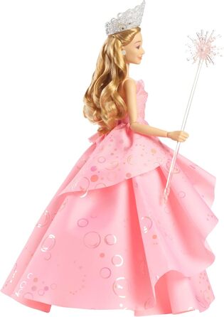 Модна лялька Mattel Wicked Glinda Deluxe та аксесуари, включно з короною та скіпетром, образ, натхненний фільмами, можливі кілька