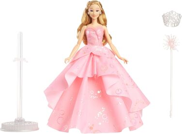 Модна лялька Mattel Wicked Glinda Deluxe та аксесуари, включно з короною та скіпетром, образ, натхненний фільмами, можливі кілька