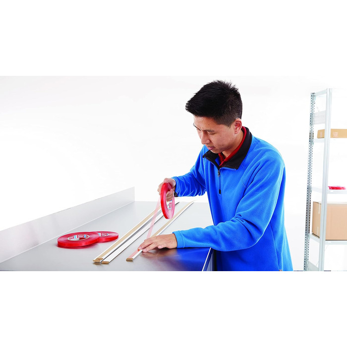 Прозора двостороння клейка стрічка (19 мм x 50 м)