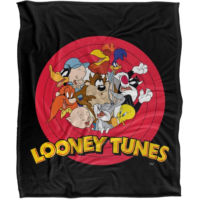 М&39яка ковдра Looney Tunes Silky Touch Optimally Soft, 152 x 127 см