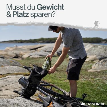 Ультралегкий надувний килимок для сну 550 г невеликий розмір у упаковці, ідеально підходить для піших прогулянок та велопрогулянок