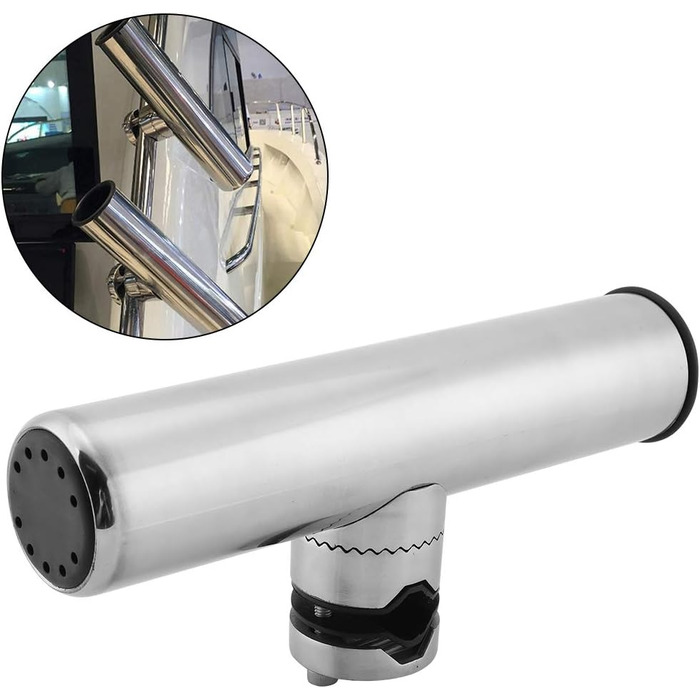 Підставка для вудок KSTE, підставки для вудок, тримачі для вудок, аксесуари для тримачів для вудок з нержавіючої сталі для рейок від 1&quot до 1-1/4&quot