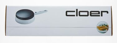 Акумуляторна для тонких млинців, 700 Вт, поверхня для випічки діаметром 18,5 см Одинарна, 677 Crpe-Maker -