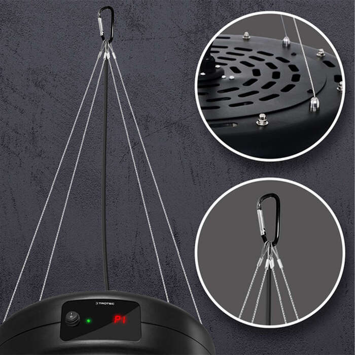 Обігрівач інфрачервоний Trotec IR 1550 SC 1500W + LED Black (1410003812)