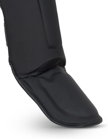 Щитки для гомілок BENLEE зі штучної шкіри Claudius чорні, розмір L-XL