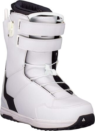 Сноубордічні черевики Airtracks Master Quick Lace/QL - Сноубордічні черевики QL - Білі - Чорні черевики EU 40 / MP 26