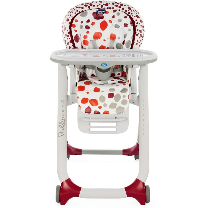 Регульований стільчик для годування від народження до 3 років (15 кг), дитячий стільчик для годування з функцією нахилу та сидіння