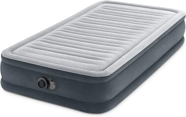 Надувне ліжко Intex Twin Comfort-Plush з Fiber-Tech RP, надутий розмір 99 см x 191 см x 33 см (67766ND)