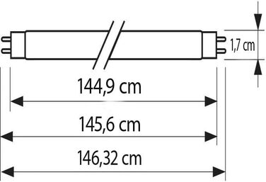 Люмінесцентна лампа TL5 35 Вт 840 - Philips 35W