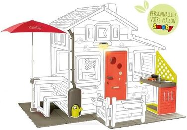 Ігровий будиночок Smoby Neo Friends,для ігор усередині та ззовні,  розширюється аксессуарами, з 3 років