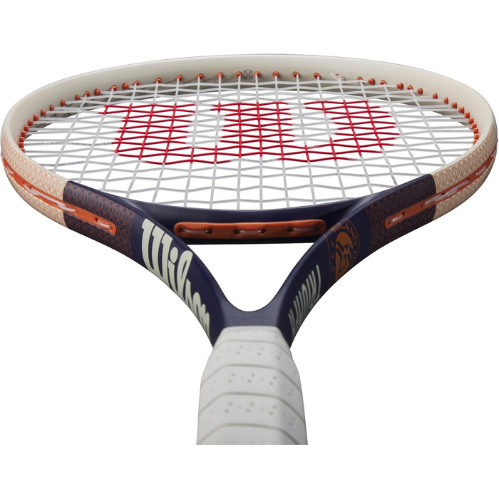 Тенісна ракетка Wilson Unisex для дорослих Roland-Garros Triumph 4-3/8&39 (3) темно-синя / біла