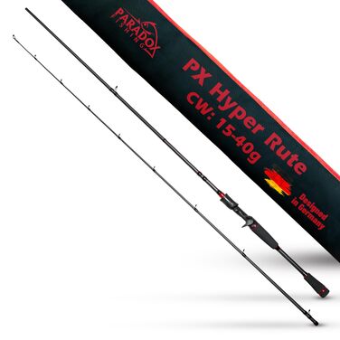 М I 10-20 г / 15-40 г / 20-60 г I з котушкою Hyper Cast Baitcast I Вудка Baitcast для щуки Baitcaster Combo для рибалок-правшів 210 15-40 г, 2.10
