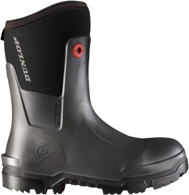 Гумові чоботи DUNLOP унісекс Snugboot Craftsman 40/41 EU чорного кольору