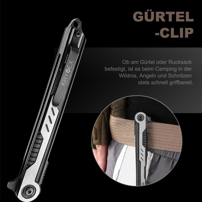 Кишеньковий ніж, тонкий одноручний ніж гострий туристичний складаний ніж з лезом з нержавіючої сталі, ніж джентльмена для кемпінгу