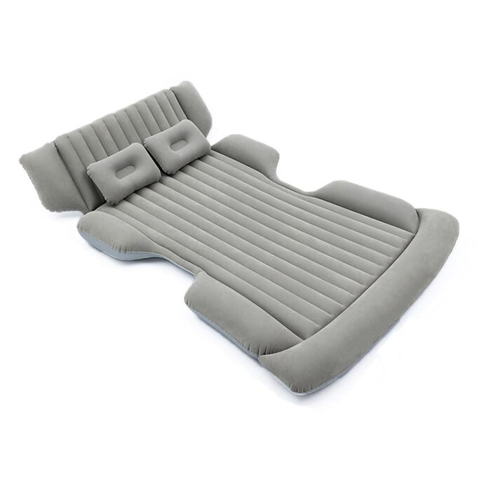 Автомобільний матрац для Hyundai Santa Fe/Grand Santa Fe TM/DM/cm/SM 2001-2025 Надувний матрац у багажник автомобіля Портативний автомобільний килимок для сну з повітряним насосом, сірий
