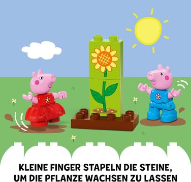 Сад Пеппи з будиночком на дереві іграшкове дерево, навчальний набір для дітей дошкільного віку з 2 фігурками, ідея подарунків для